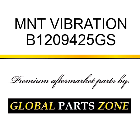 MNT VIBRATION B1209425GS