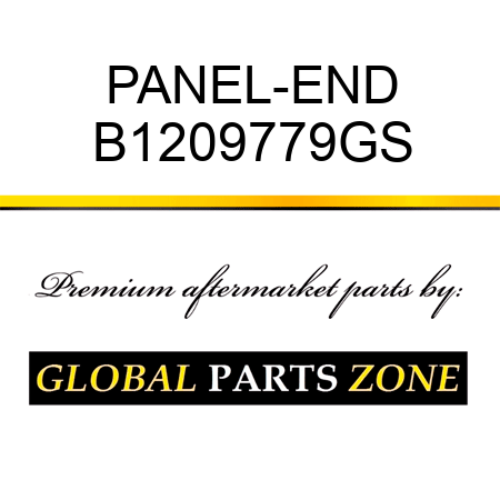 PANEL-END B1209779GS