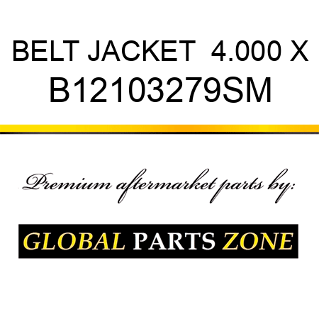 BELT JACKET  4.000 X B12103279SM