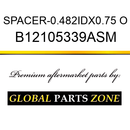 SPACER-0.482IDX0.75 O B12105339ASM