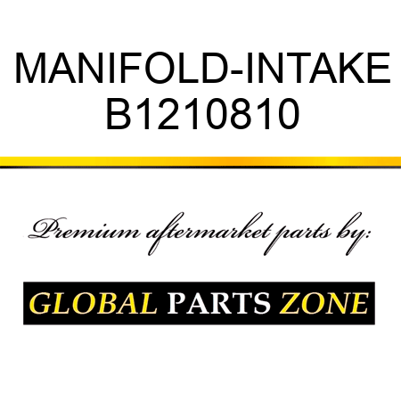 MANIFOLD-INTAKE B1210810