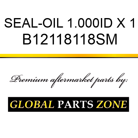 SEAL-OIL 1.000ID X 1 B12118118SM