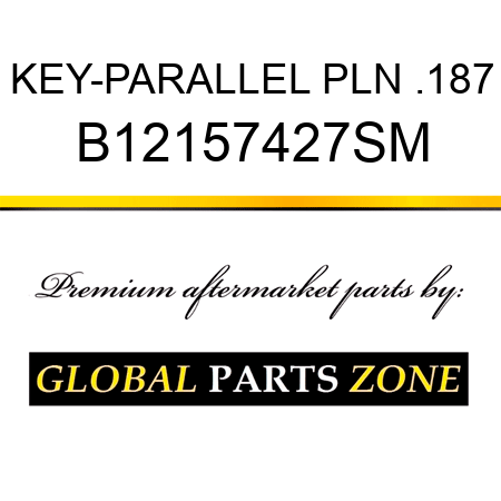 KEY-PARALLEL PLN .187 B12157427SM