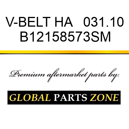 V-BELT HA   031.10 B12158573SM