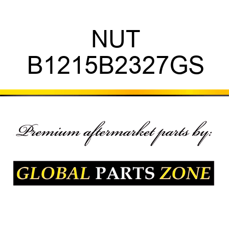 NUT B1215B2327GS