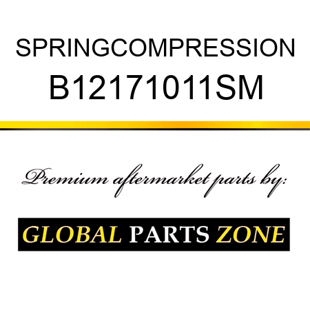SPRINGCOMPRESSION B12171011SM