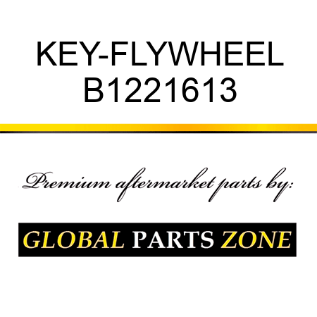 KEY-FLYWHEEL B1221613