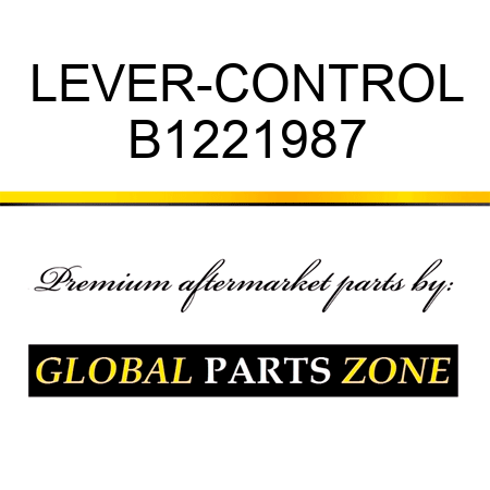 LEVER-CONTROL B1221987