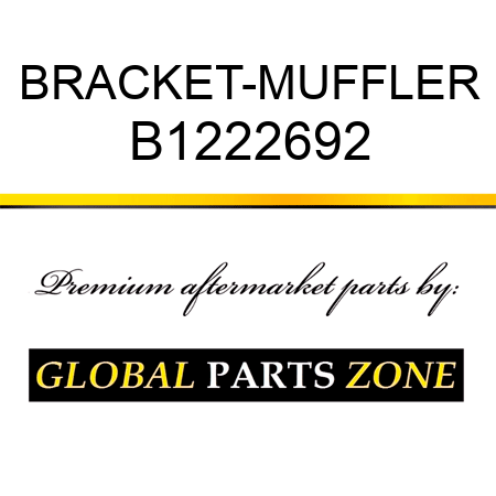BRACKET-MUFFLER B1222692