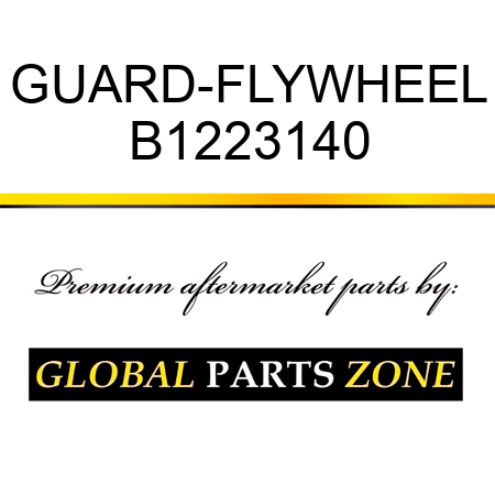 GUARD-FLYWHEEL B1223140