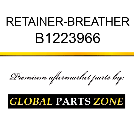 RETAINER-BREATHER B1223966