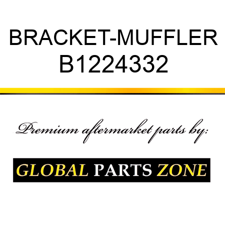 BRACKET-MUFFLER B1224332