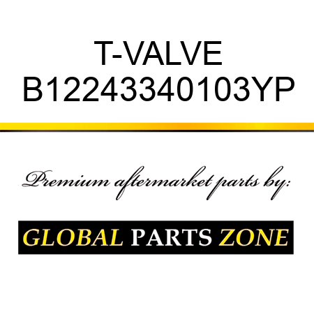 T-VALVE B12243340103YP