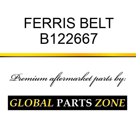 FERRIS BELT B122667