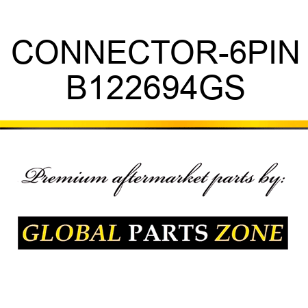 CONNECTOR-6PIN B122694GS