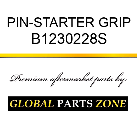 PIN-STARTER GRIP B1230228S