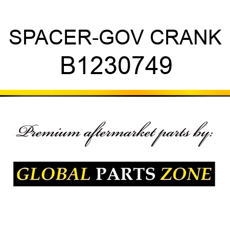 SPACER-GOV CRANK B1230749