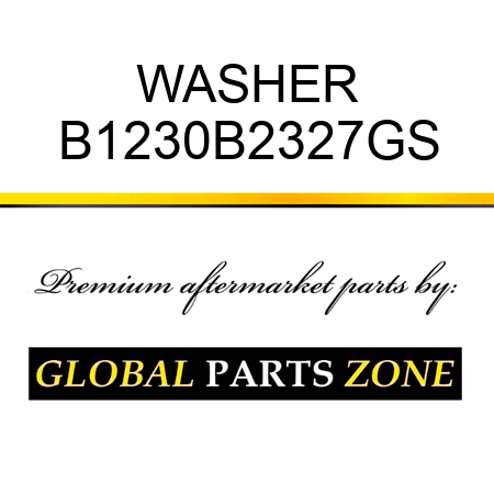 WASHER B1230B2327GS