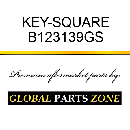 KEY-SQUARE B123139GS