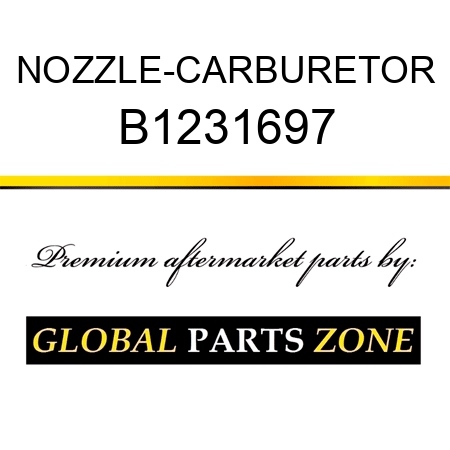 NOZZLE-CARBURETOR B1231697