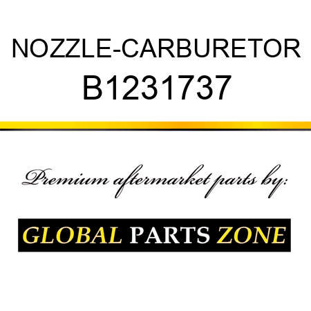 NOZZLE-CARBURETOR B1231737