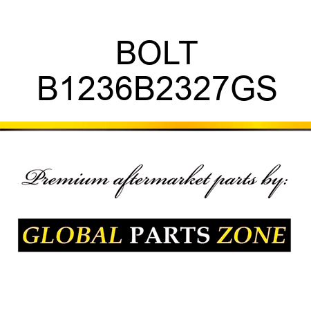 BOLT B1236B2327GS