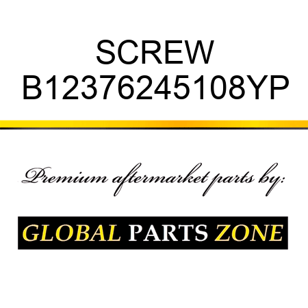 SCREW B12376245108YP