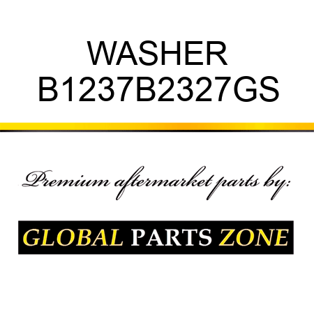 WASHER B1237B2327GS