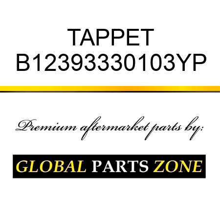 TAPPET B12393330103YP
