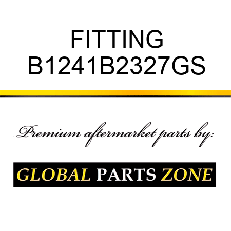 FITTING B1241B2327GS