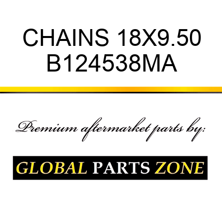 CHAINS 18X9.50 B124538MA
