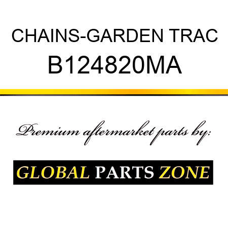 CHAINS-GARDEN TRAC B124820MA