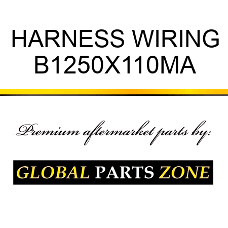 HARNESS WIRING B1250X110MA