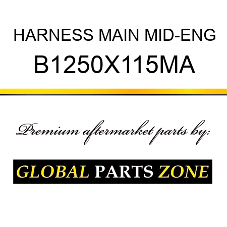 HARNESS MAIN MID-ENG B1250X115MA