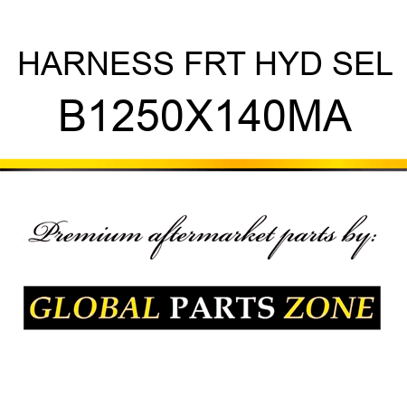 HARNESS FRT HYD SEL B1250X140MA