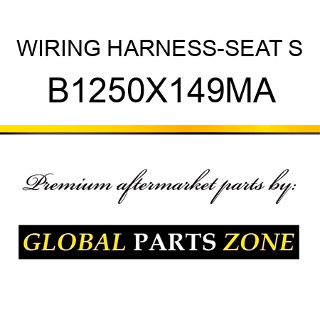 WIRING HARNESS-SEAT S B1250X149MA