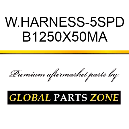 W.HARNESS-5SPD B1250X50MA