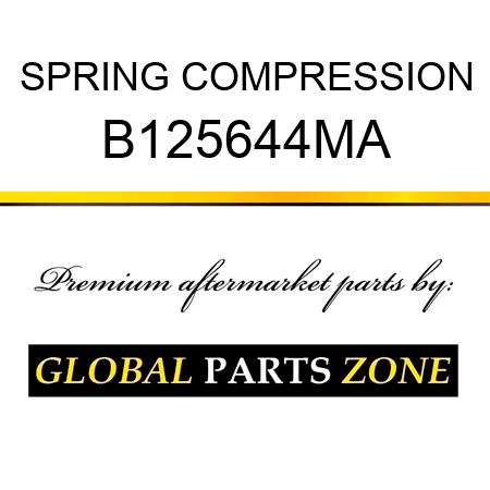 SPRING COMPRESSION B125644MA