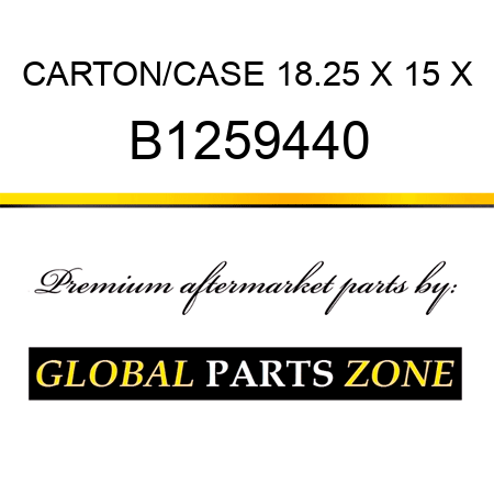 CARTON/CASE 18.25 X 15 X B1259440