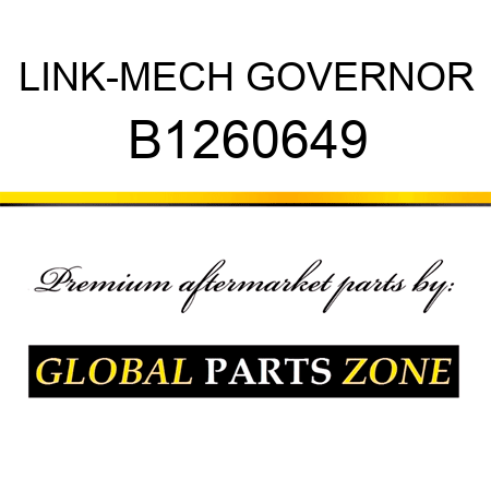 LINK-MECH GOVERNOR B1260649