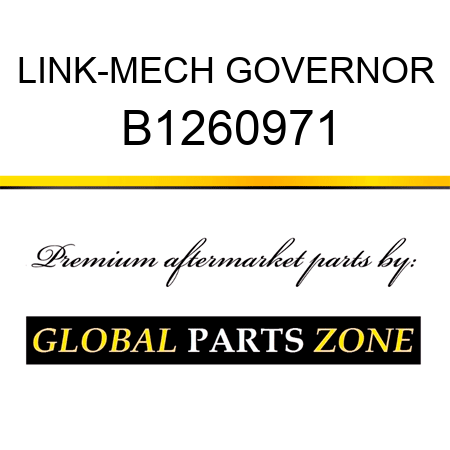 LINK-MECH GOVERNOR B1260971