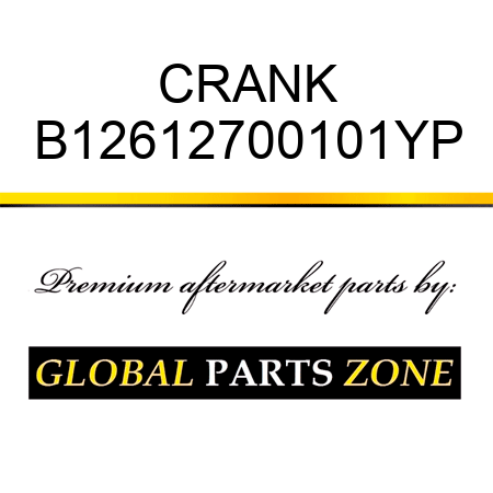 CRANK B12612700101YP
