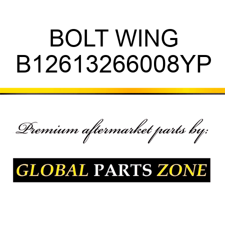BOLT WING B12613266008YP