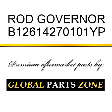 ROD GOVERNOR B12614270101YP