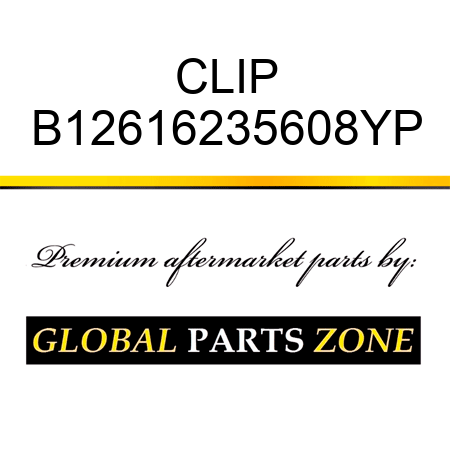 CLIP B12616235608YP