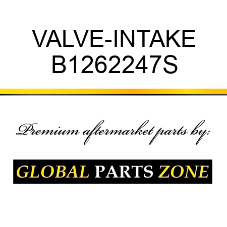 VALVE-INTAKE B1262247S