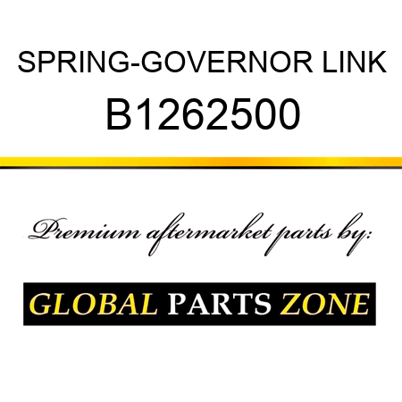 SPRING-GOVERNOR LINK B1262500