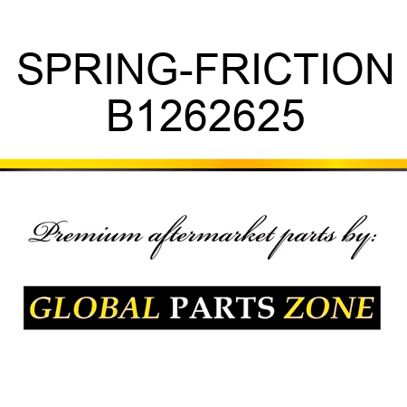 SPRING-FRICTION B1262625