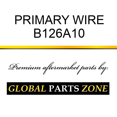 PRIMARY WIRE B126A10