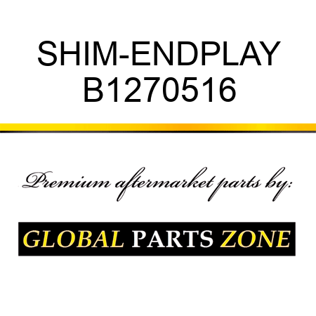 SHIM-ENDPLAY B1270516